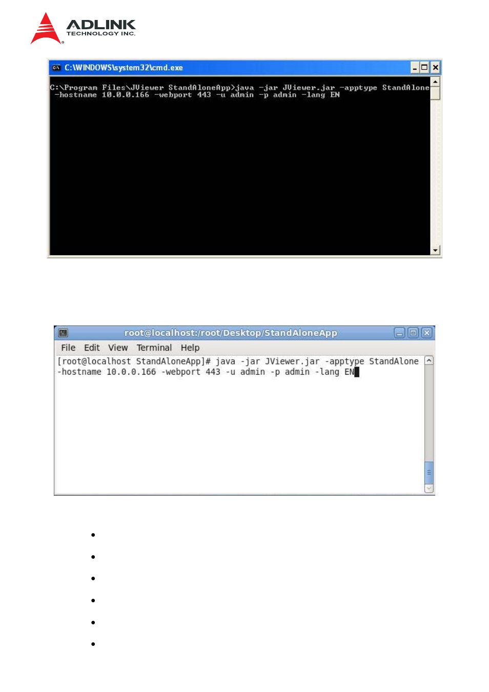 2 launching from linux, Launching from linux | ADLINK IMB-S90 User Manual | Page 118 / 192