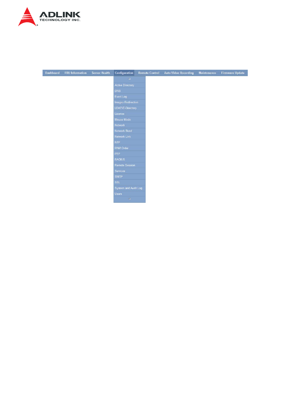 7 configuration group, 1 active directory, Configuration group | Active directory | ADLINK IMB-S90 User Manual | Page 27 / 192