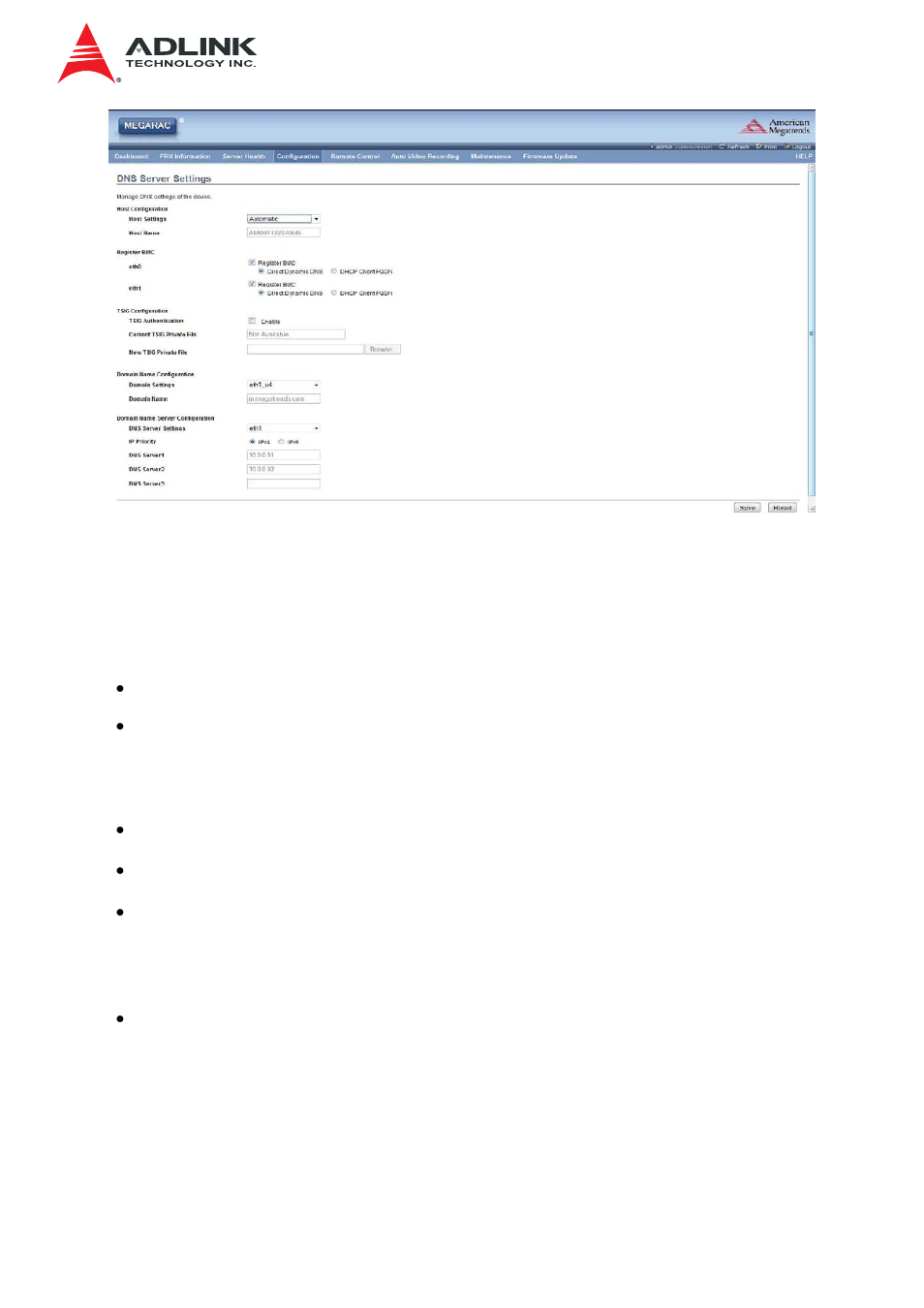 1 host configuration, 2 register bmc, 3 tsig configuration | ADLINK IMB-S90 User Manual | Page 32 / 192