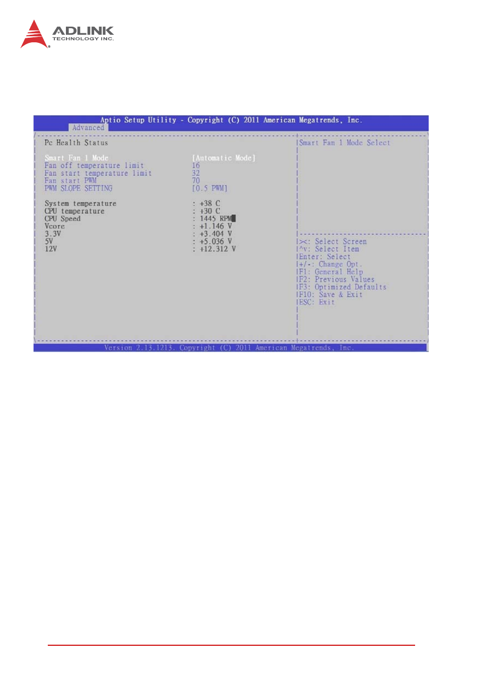 A.3.9 hardware monitor, A.3.9, Hardware monitor | ADLINK NuPRO-E72 User Manual | Page 64 / 98