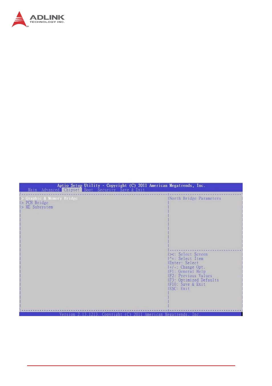 A.4 chipset setup, Chipset setup | ADLINK NuPRO-E72 User Manual | Page 70 / 98