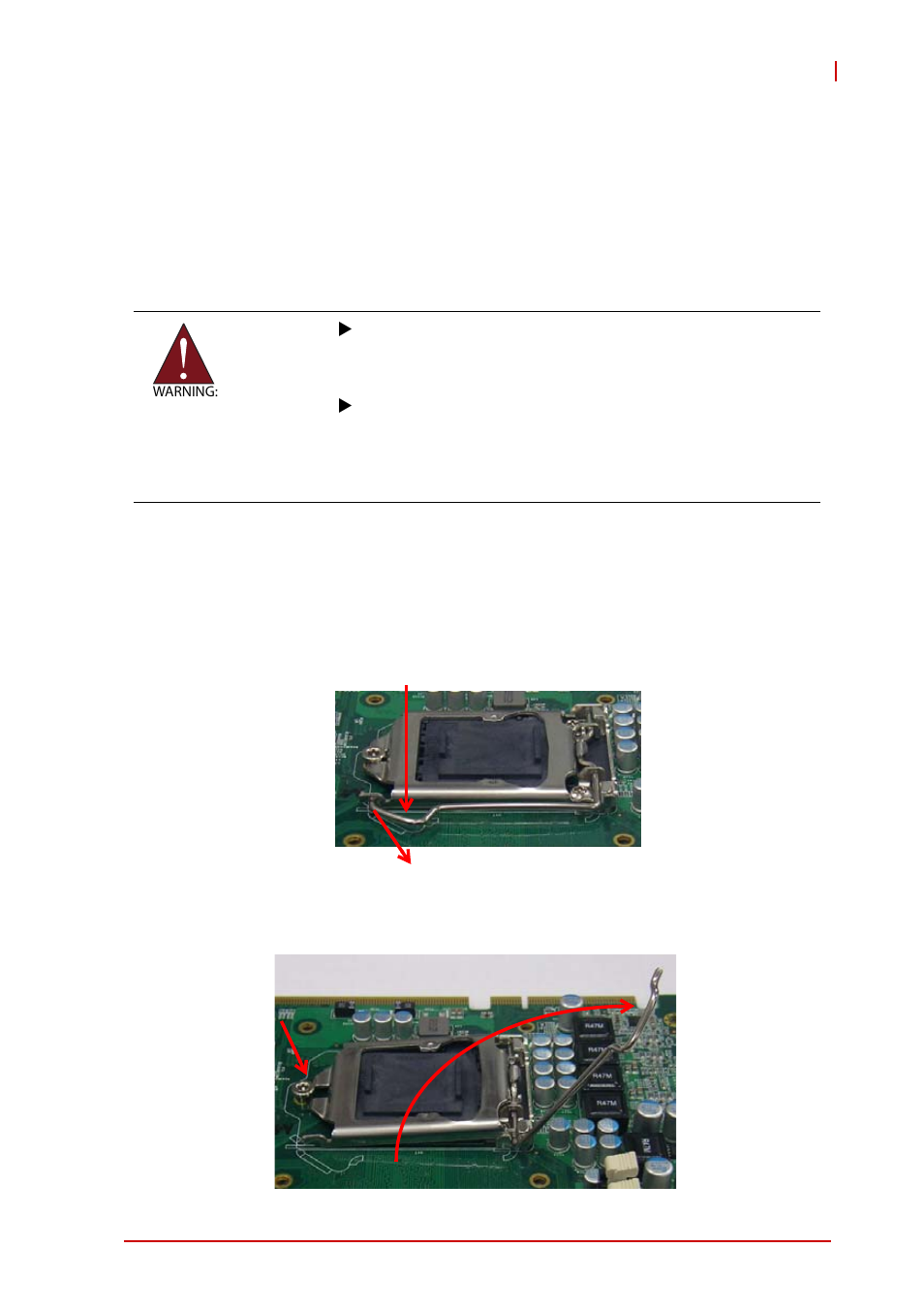 2 getting started, 1 installing the cpu, Installing the cpu | 2getting started | ADLINK NuPRO-E42 User Manual | Page 33 / 92