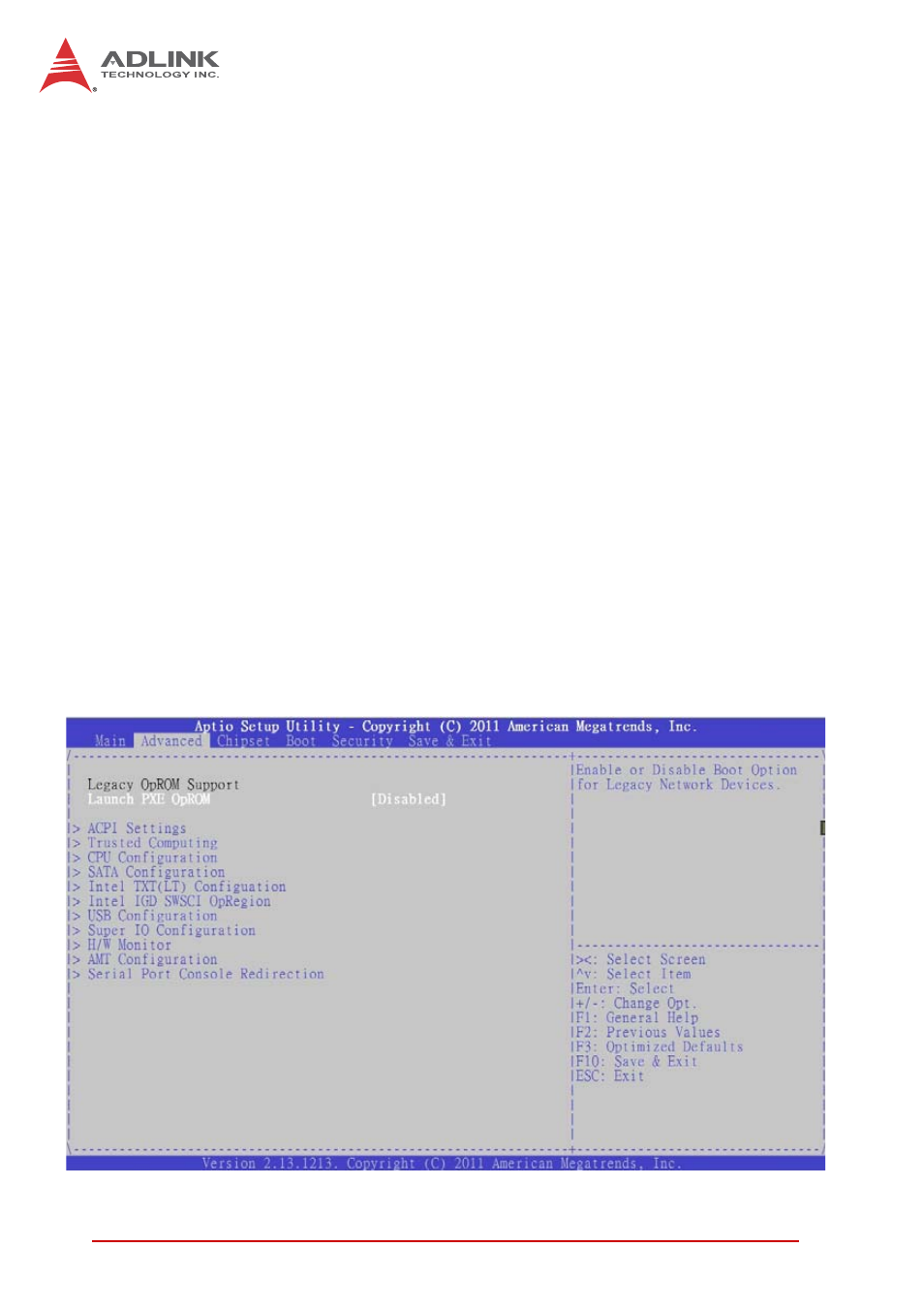 System time/system date, Access level, A.3 advanced bios setup | Advanced bios setup | ADLINK NuPRO-E42 User Manual | Page 48 / 92