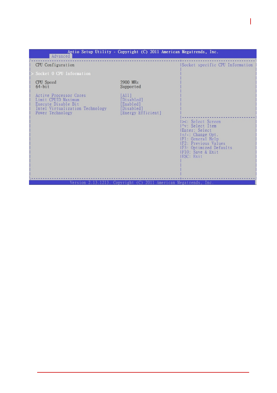 A.3.3 cpu configuration, A.3.3, Cpu configuration | ADLINK NuPRO-E42 User Manual | Page 51 / 92