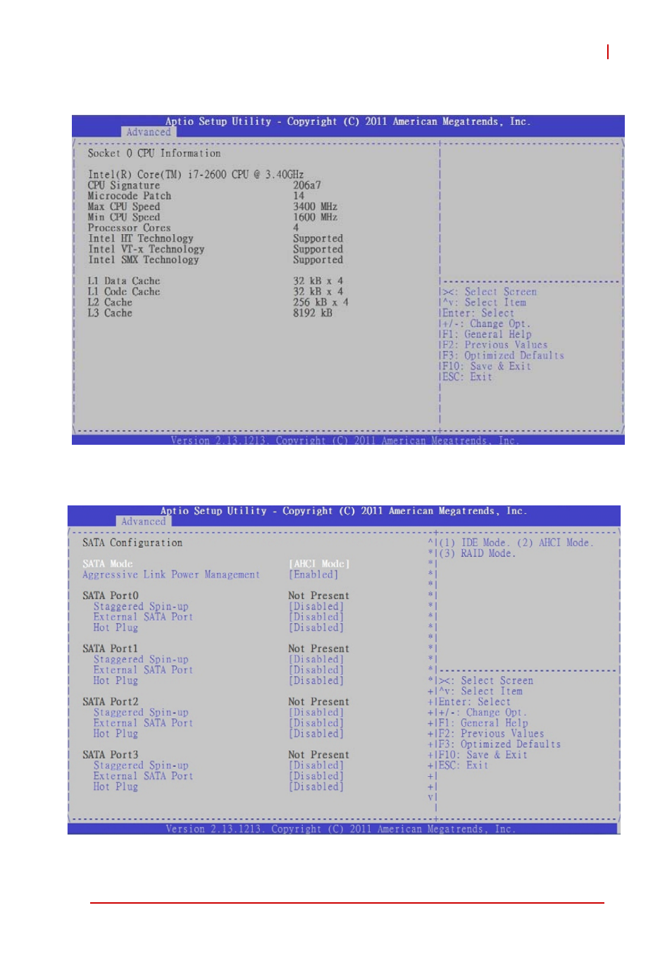 A.3.4 sata configuration, A.3.4, Sata configuration | ADLINK NuPRO-E42 User Manual | Page 53 / 92