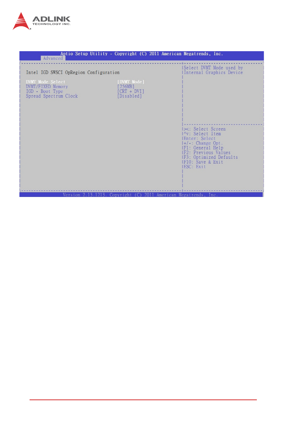 6 intel igd swsci opregion | ADLINK NuPRO-E340 User Manual | Page 64 / 102