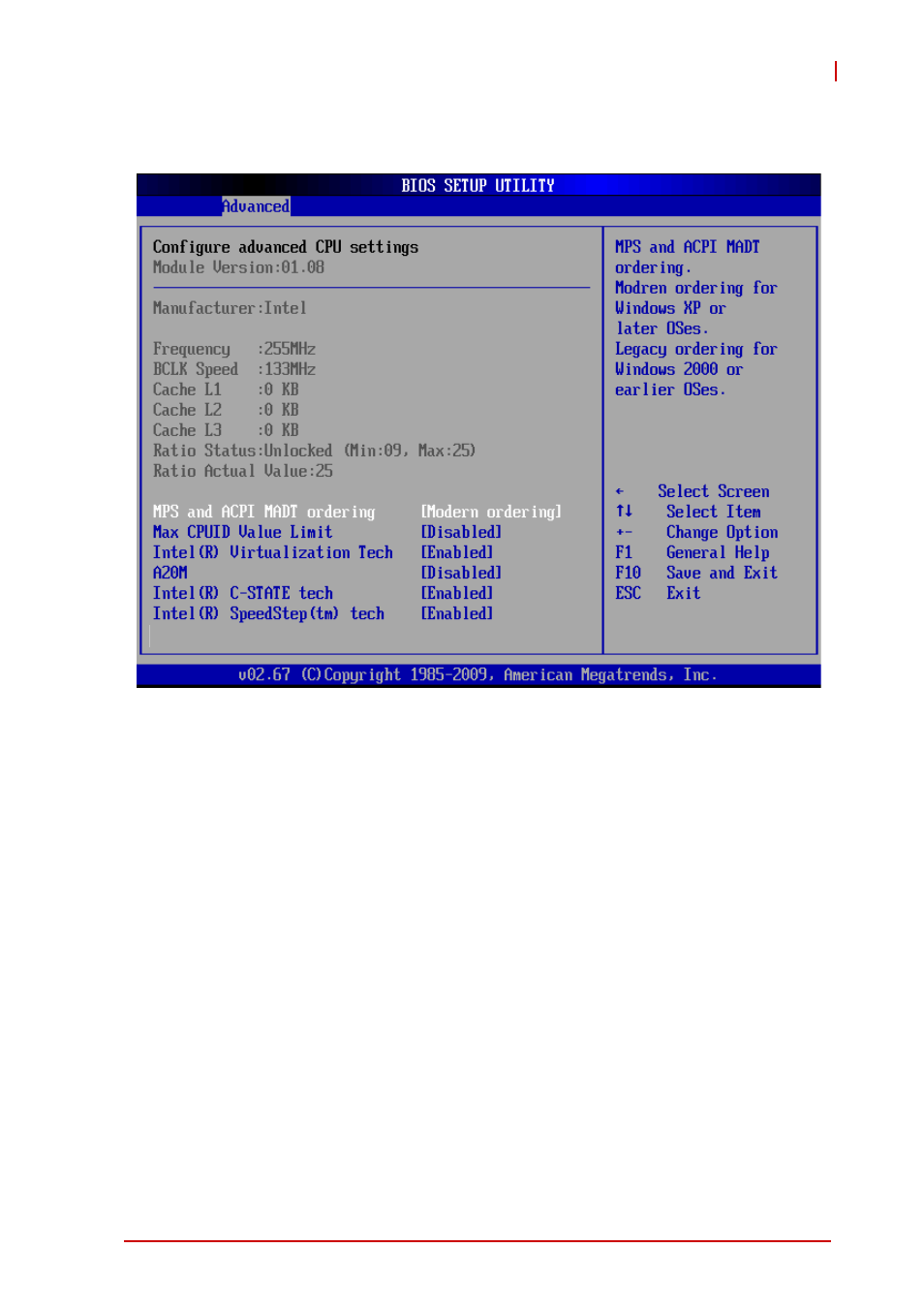 1 cpu configuration | ADLINK NuPRO-E330 User Manual | Page 59 / 104