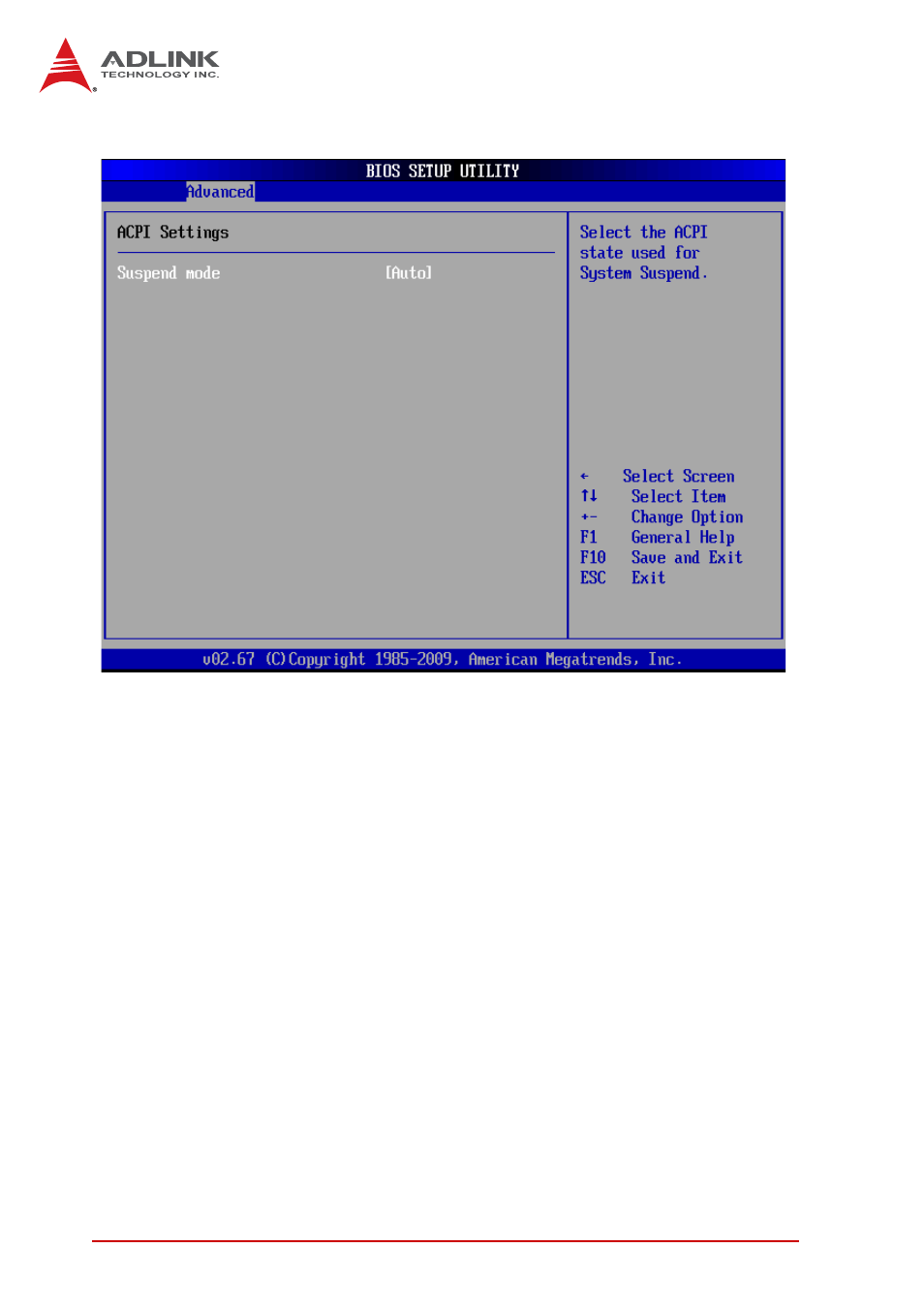 5 acpi settings | ADLINK NuPRO-E330 User Manual | Page 66 / 104