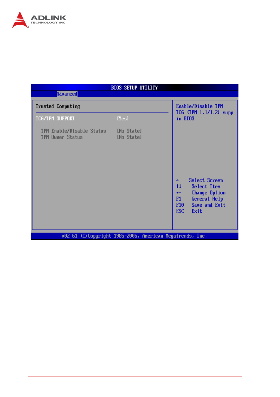 8 trusted computing | ADLINK NuPRO-E330 User Manual | Page 70 / 104