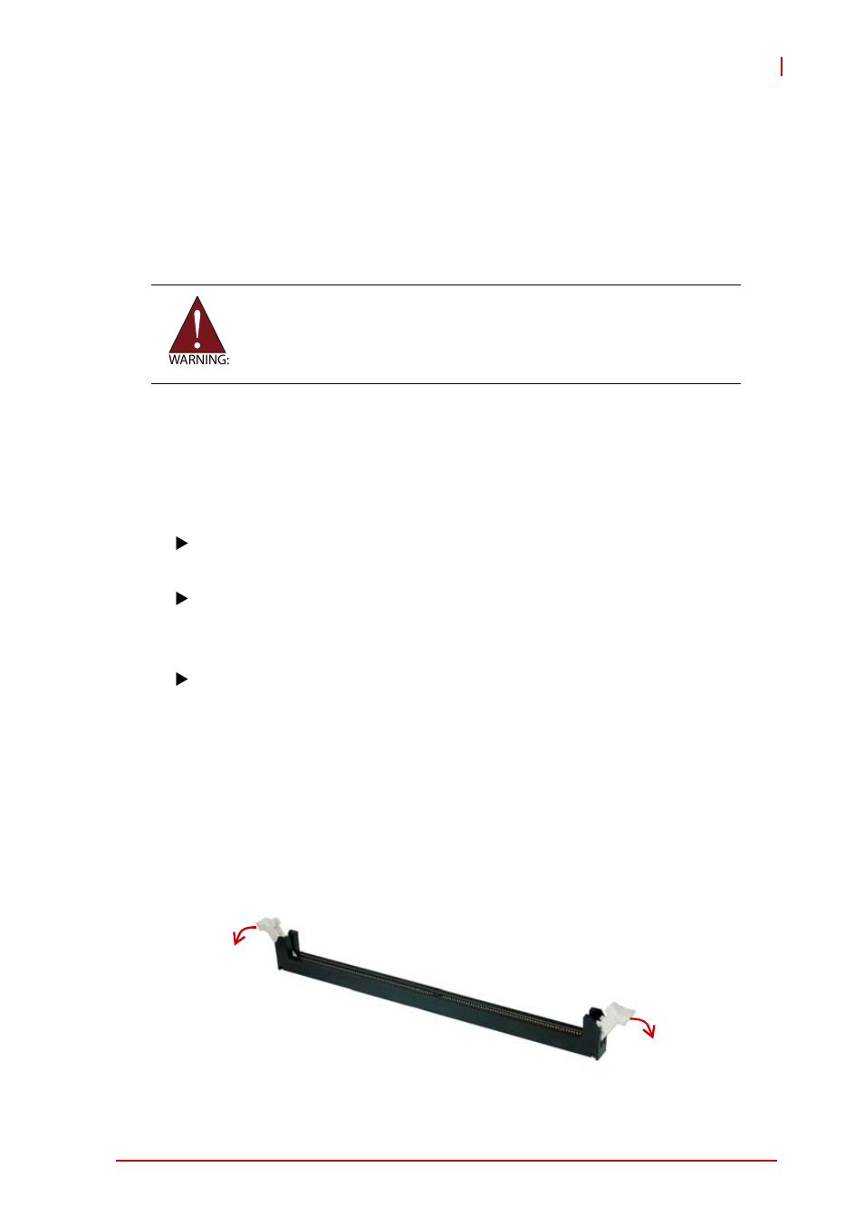 3 installing memory modules, Memory configuration options, Installing memory modules | ADLINK NuPRO-E320 User Manual | Page 47 / 104