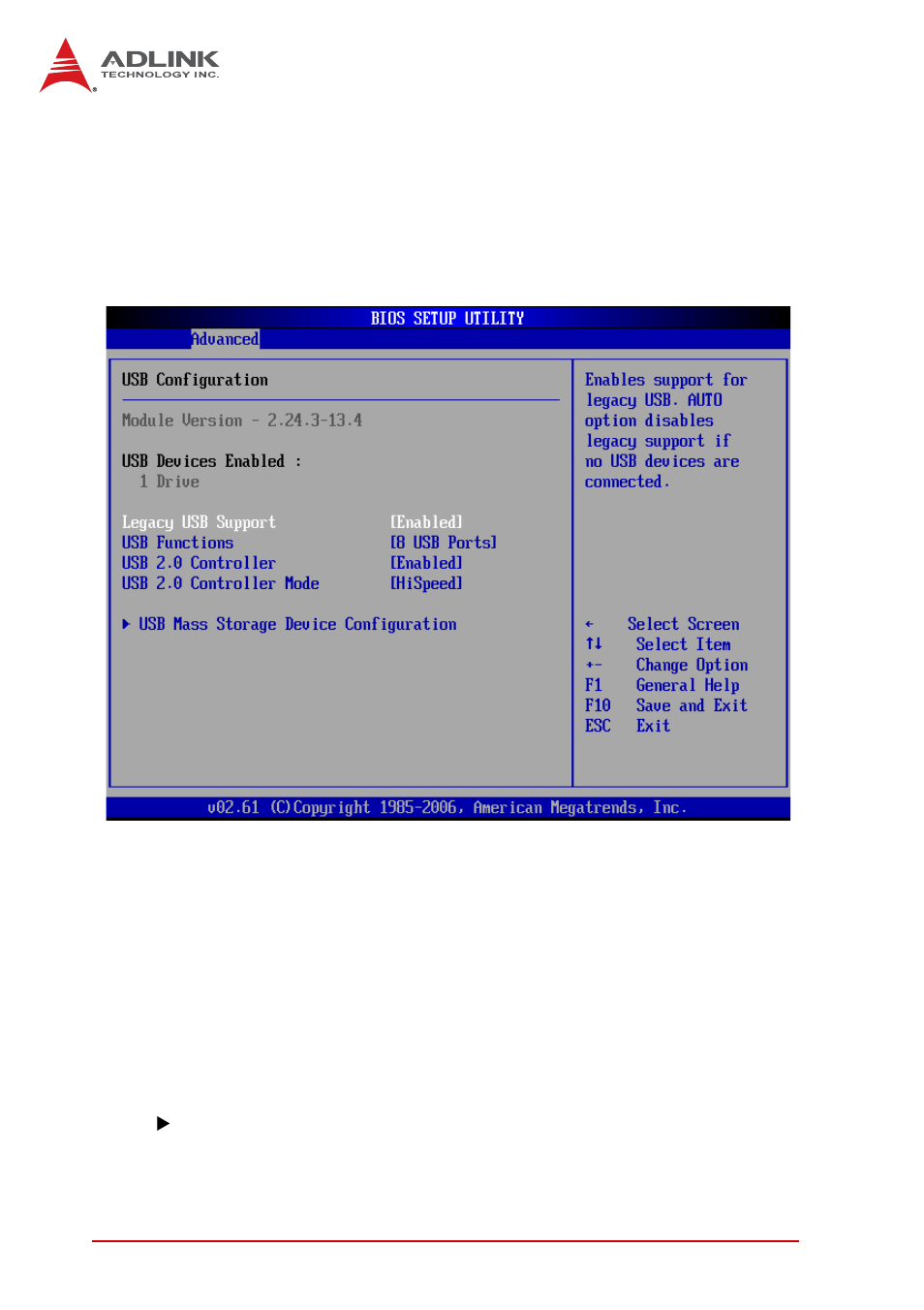 6 usb configuration | ADLINK NuPRO-E320 User Manual | Page 68 / 104