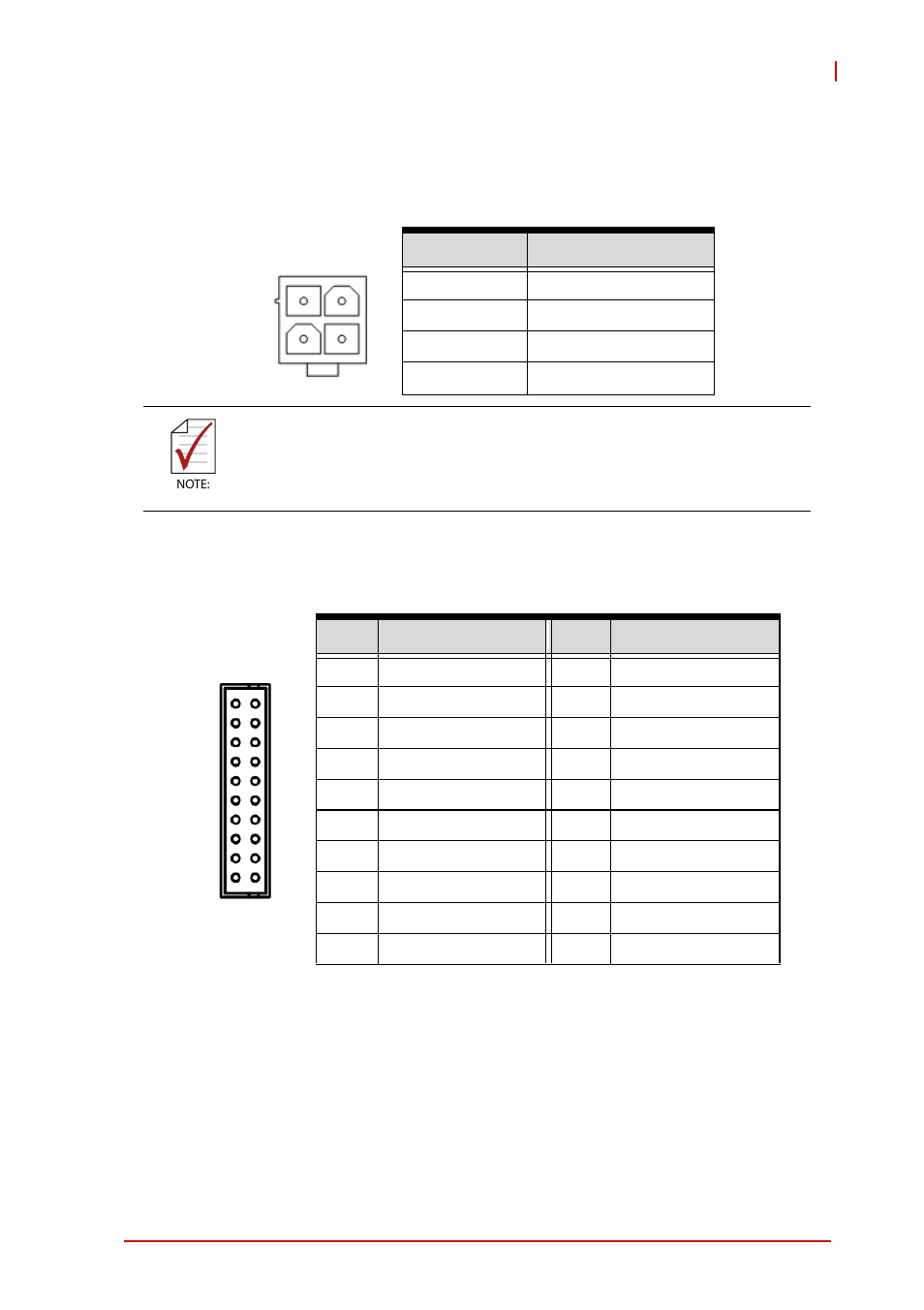 3 onboard connectors, Atx 12v power connector (cn1), Dvi-d onboard connector(cn2) | Onboard connectors | ADLINK NuPRO-A331 User Manual | Page 33 / 102
