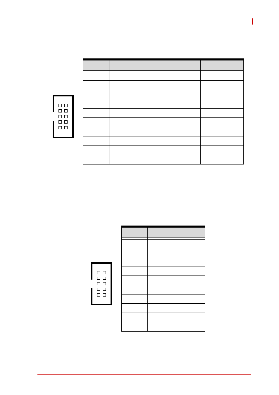 Com1/2 connector (rs-232/422/485/485+) (cn6/10), Com3/4/5/6 connectors (rs-232) (cn18/17/14/13) | ADLINK NuPRO-A331 User Manual | Page 37 / 102
