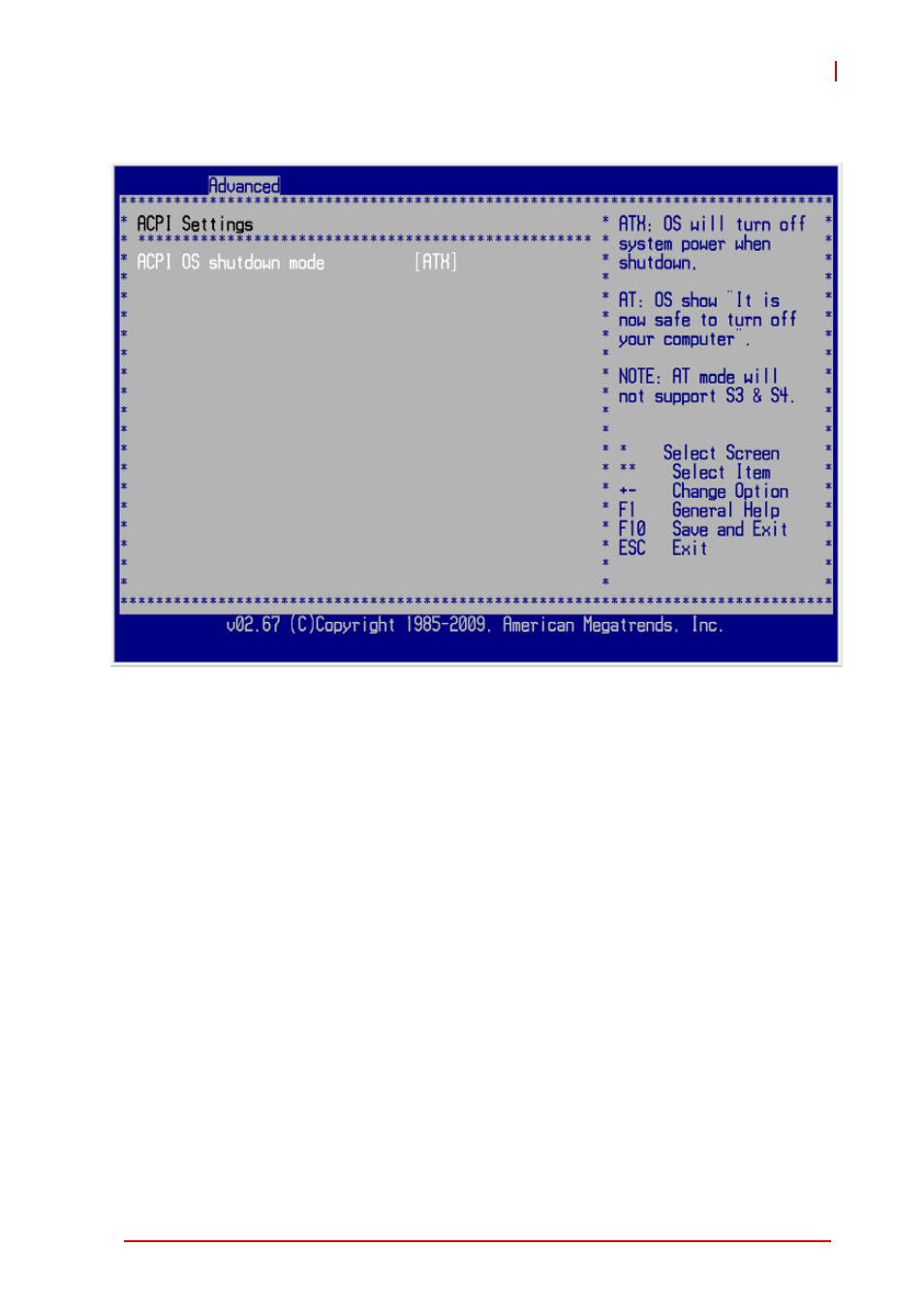5 acpi settings | ADLINK NuPRO-A331 User Manual | Page 69 / 102