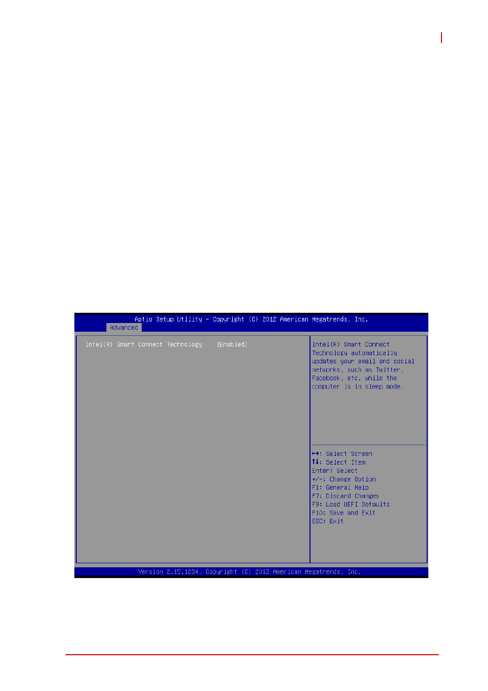 Sata mode selection, Sata aggressive link power mgmt, Hard disk s.m.a.r.t | A.9 intel® smart connect technology, Intel® smart connect technology, A.9 intel, Smart connect technology | ADLINK IMB-M42H User Manual | Page 41 / 56
