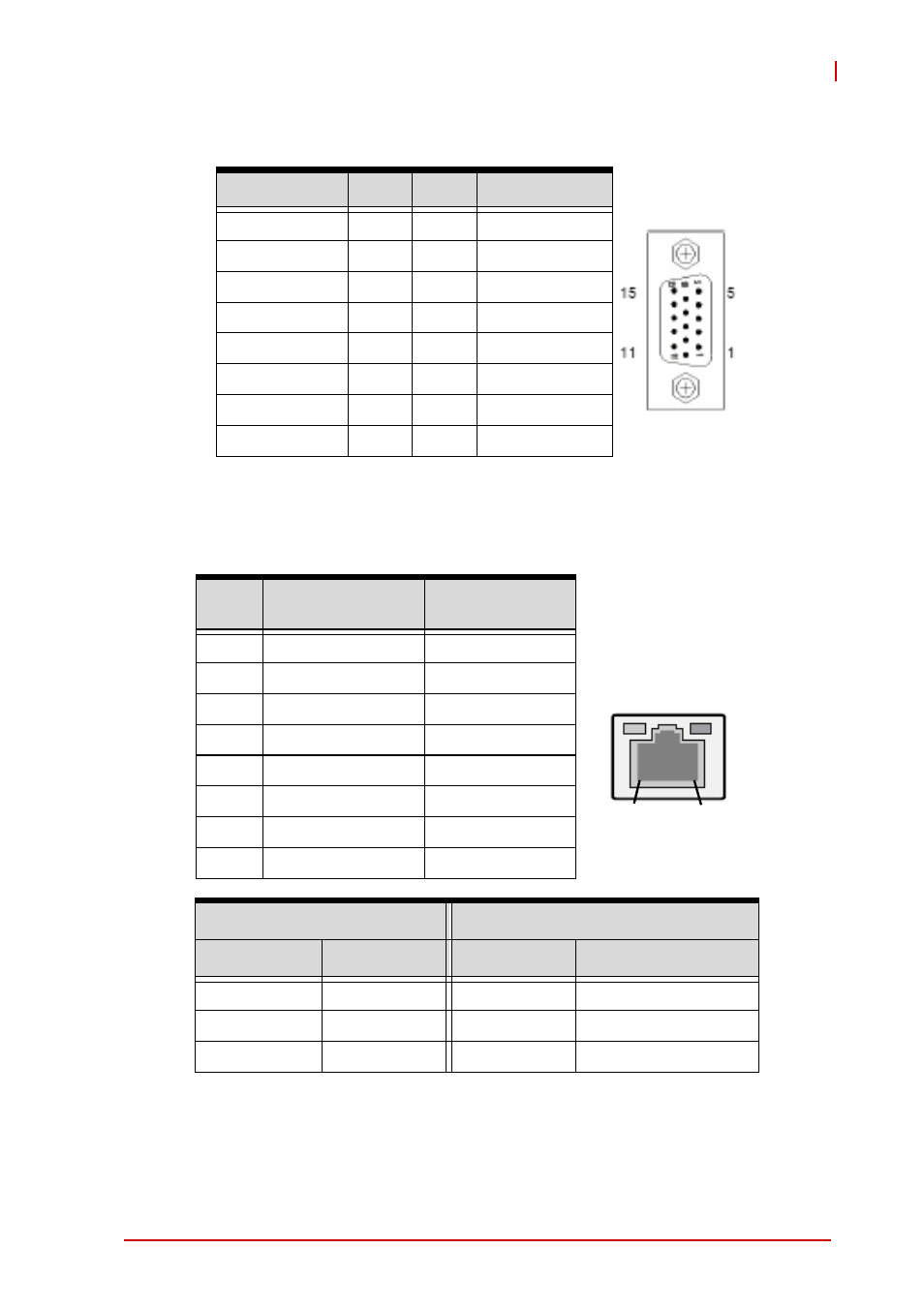 Vga connector, Lan port (rj-45), Vga connector. lan port (rj-45) | ADLINK IMB-M40H User Manual | Page 27 / 52