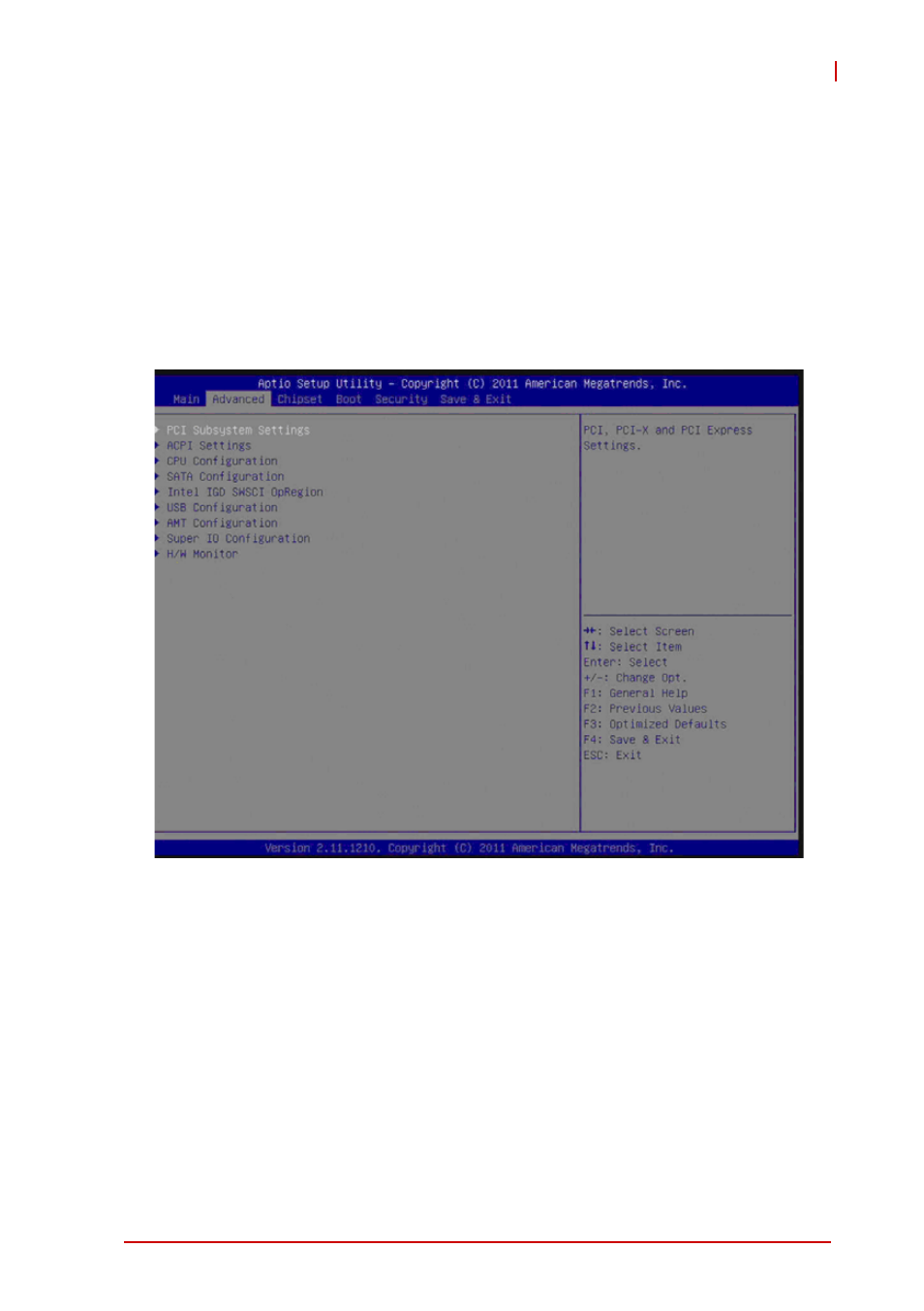 3 advanced bios setup, Advanced bios setup | ADLINK M-342 User Manual | Page 57 / 100