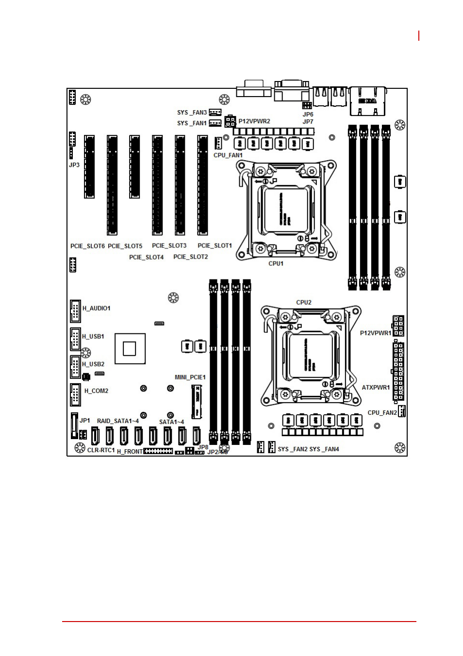 2 board layout, Board layout, Figure 2-2: imb-s90 board layout | ADLINK IMB-S90 User Manual | Page 25 / 38