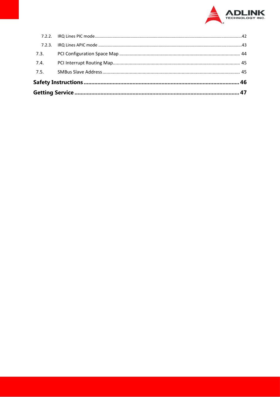 ADLINK AmITX-BT-I User Manual | Page 6 / 48