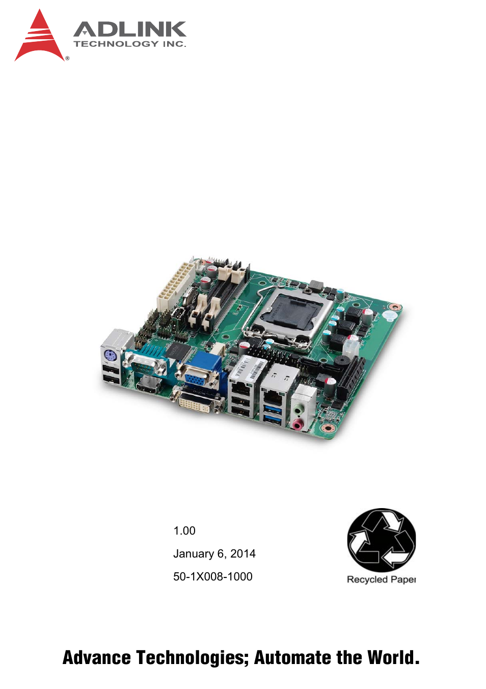 ADLINK AmITX-IB-I User Manual | 82 pages