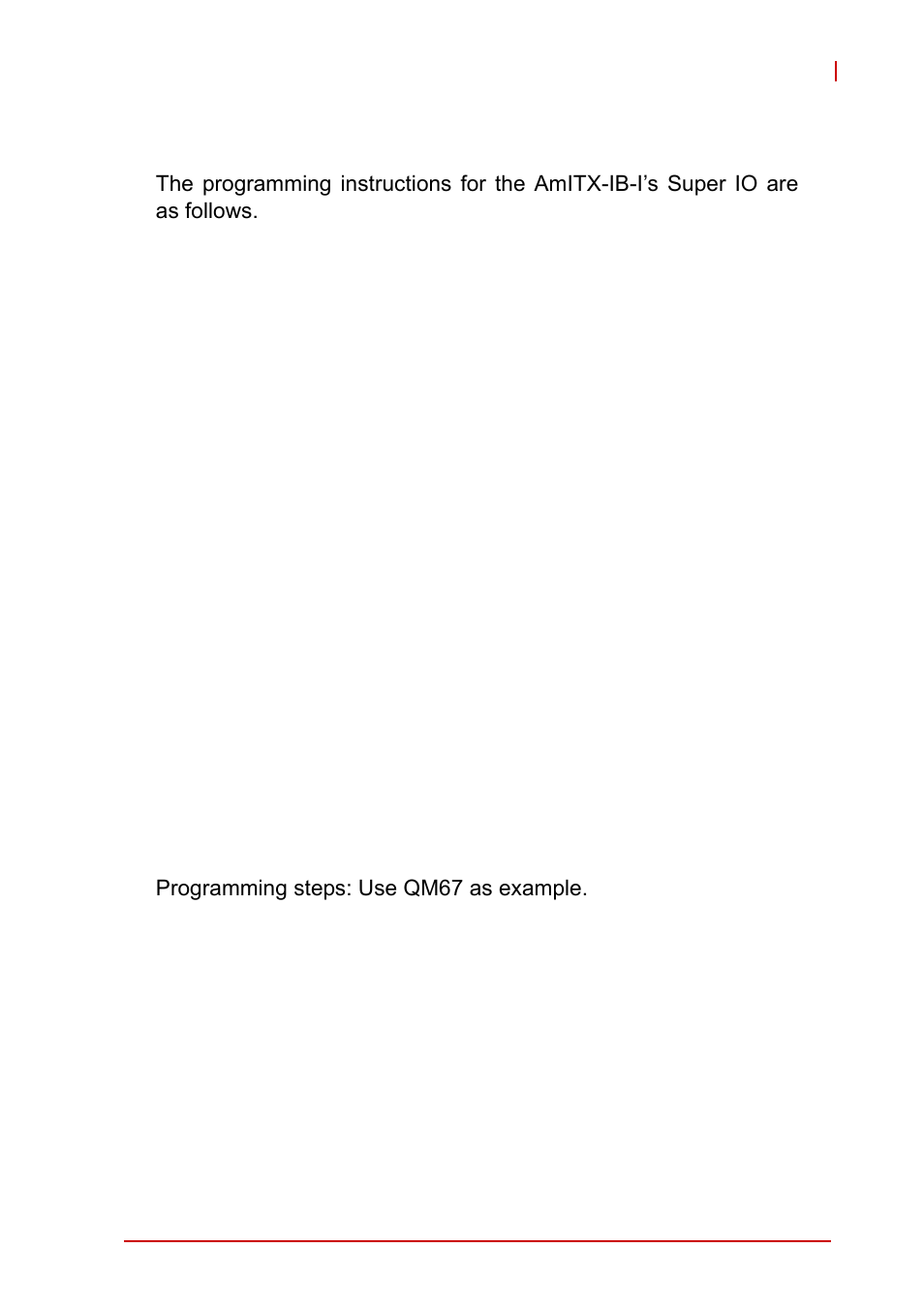 Appendix a - super io programming guide, Appendix a, super io programming guide, A appendix: super io programming guide | ADLINK AmITX-IB-I User Manual | Page 67 / 82