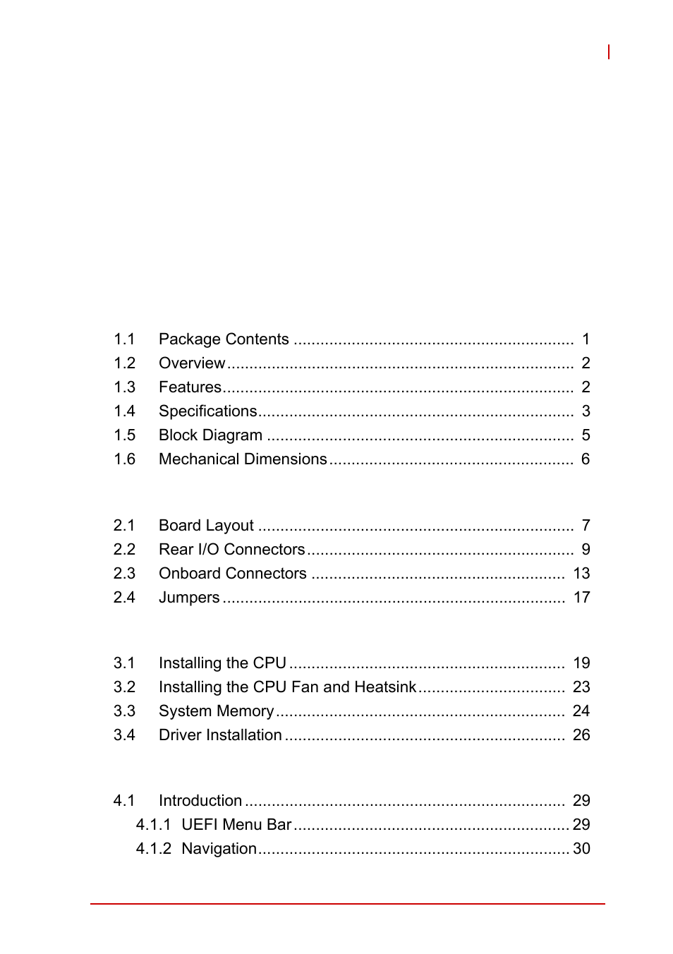 ADLINK AmITX-IB-I User Manual | Page 7 / 82