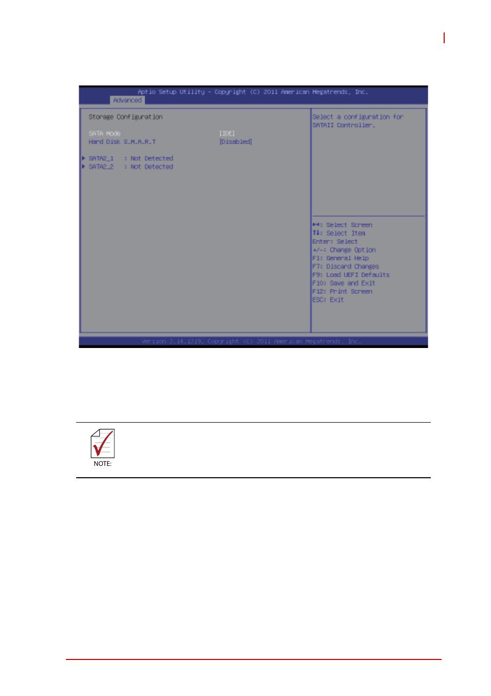 3 storage configuration, Sata mode, Hard disk s.m.a.r.t | 3 storage configuration sata mode | ADLINK IMB-T10 User Manual | Page 51 / 70