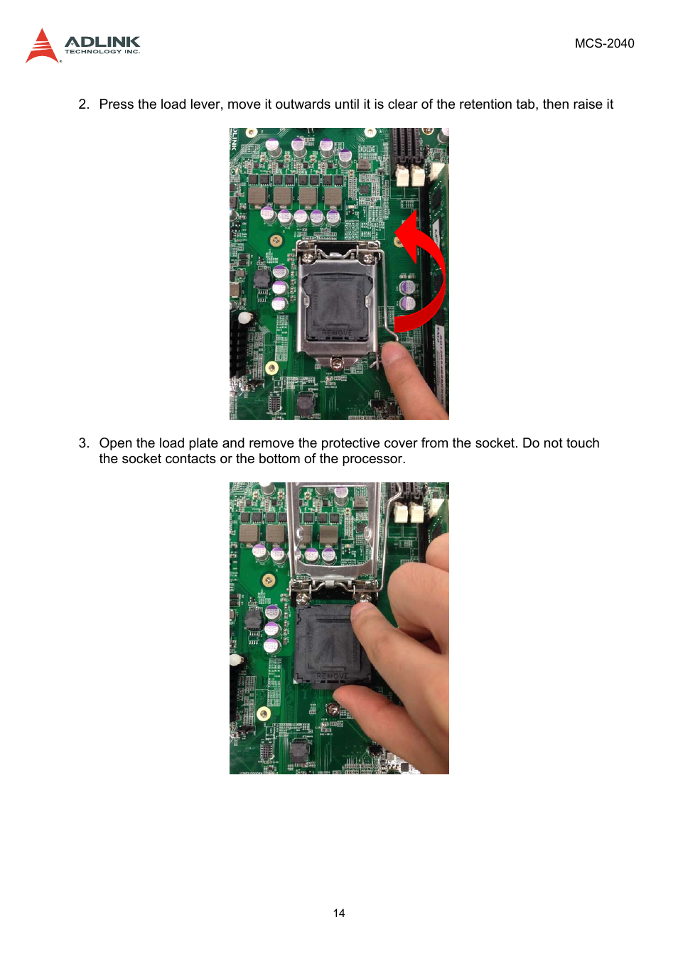 ADLINK MCS-2040 User Manual | Page 14 / 63