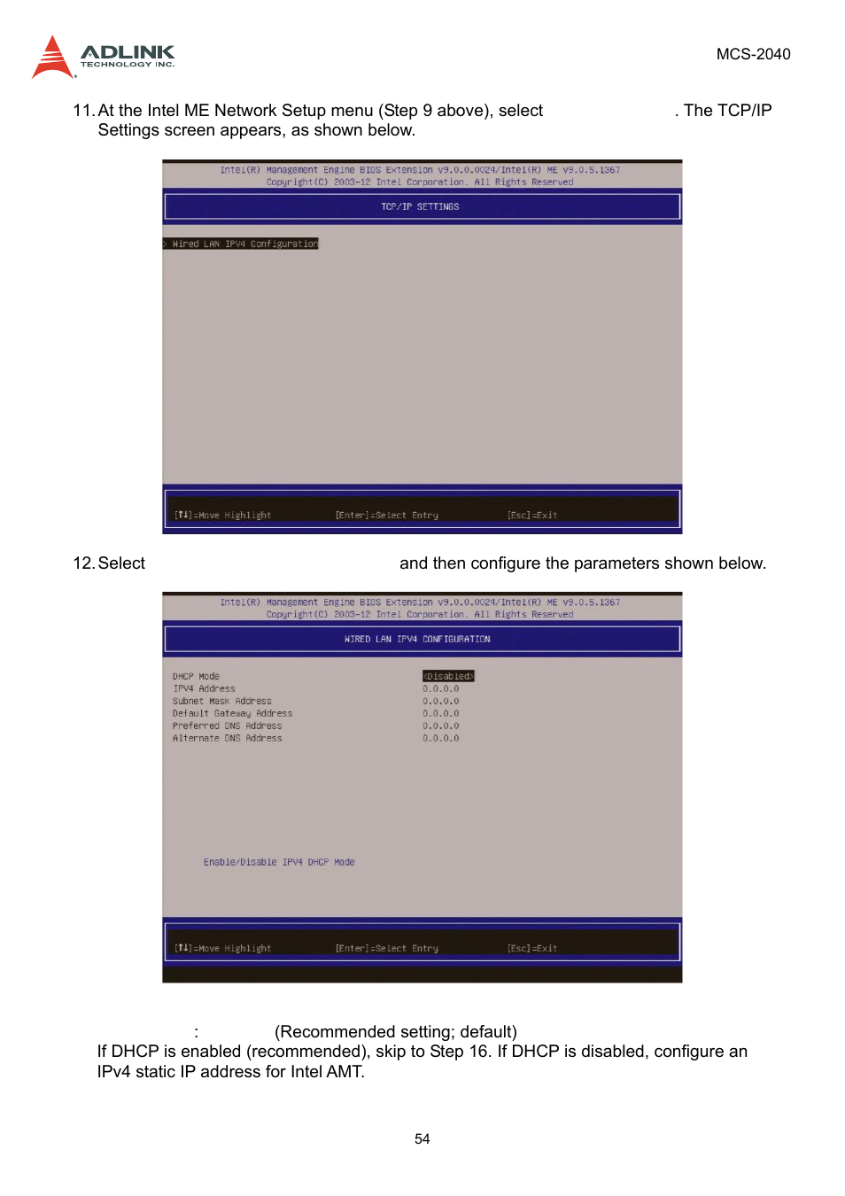 ADLINK MCS-2040 User Manual | Page 54 / 63