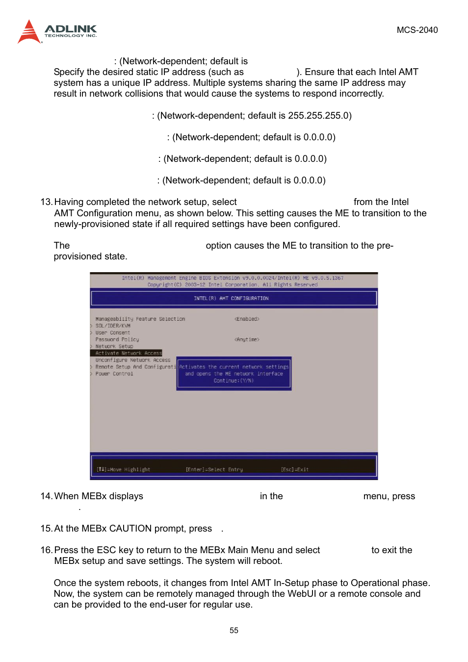 ADLINK MCS-2040 User Manual | Page 55 / 63