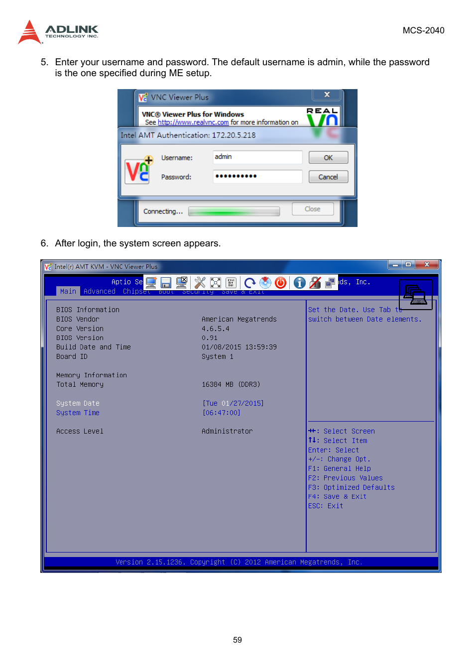 ADLINK MCS-2040 User Manual | Page 59 / 63