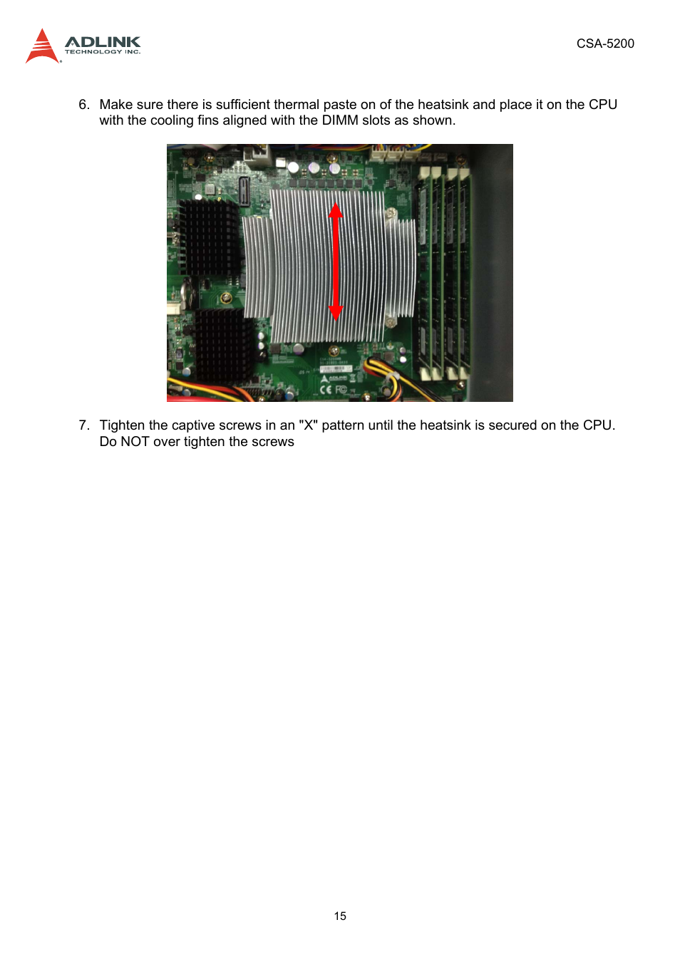 ADLINK CSA-5200 User Manual | Page 15 / 69