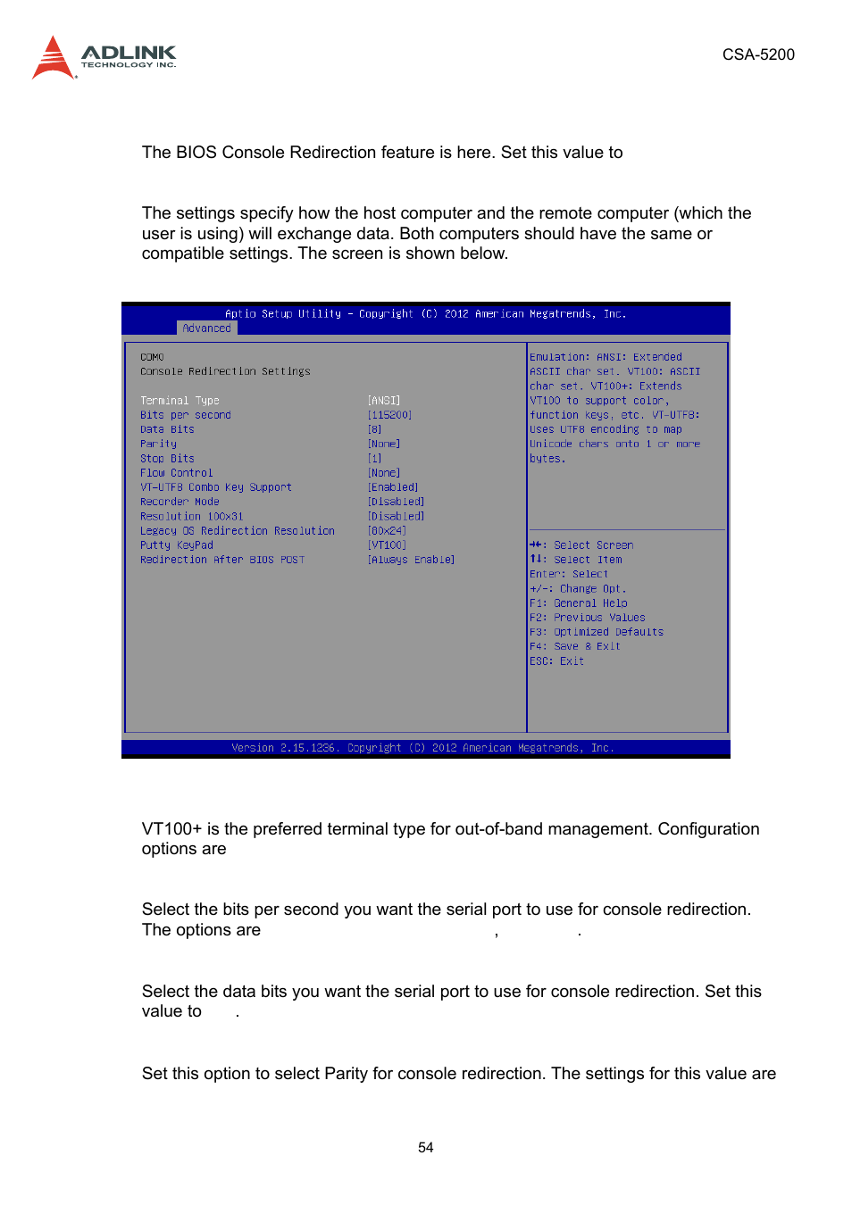 ADLINK CSA-5200 User Manual | Page 54 / 69