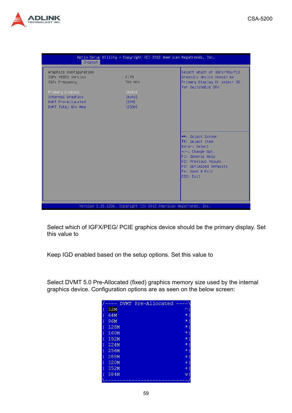 ADLINK CSA-5200 User Manual | Page 59 / 69