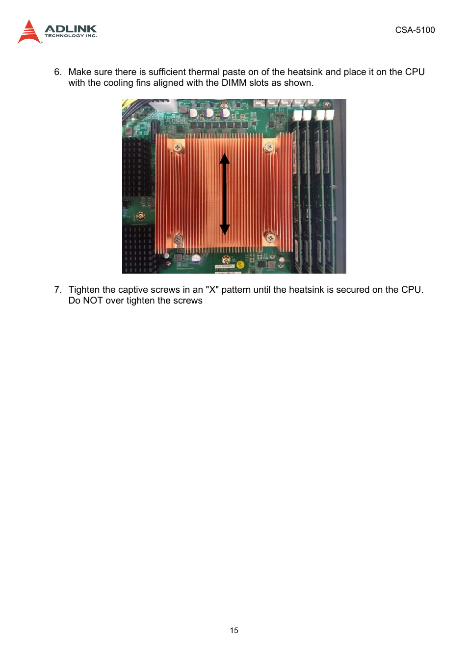 ADLINK CSA-5100 User Manual | Page 15 / 70