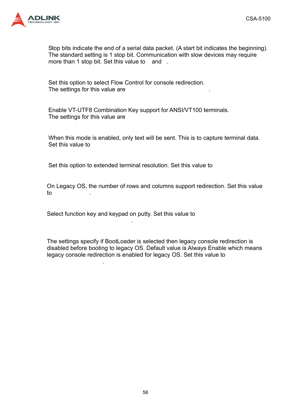 ADLINK CSA-5100 User Manual | Page 56 / 70