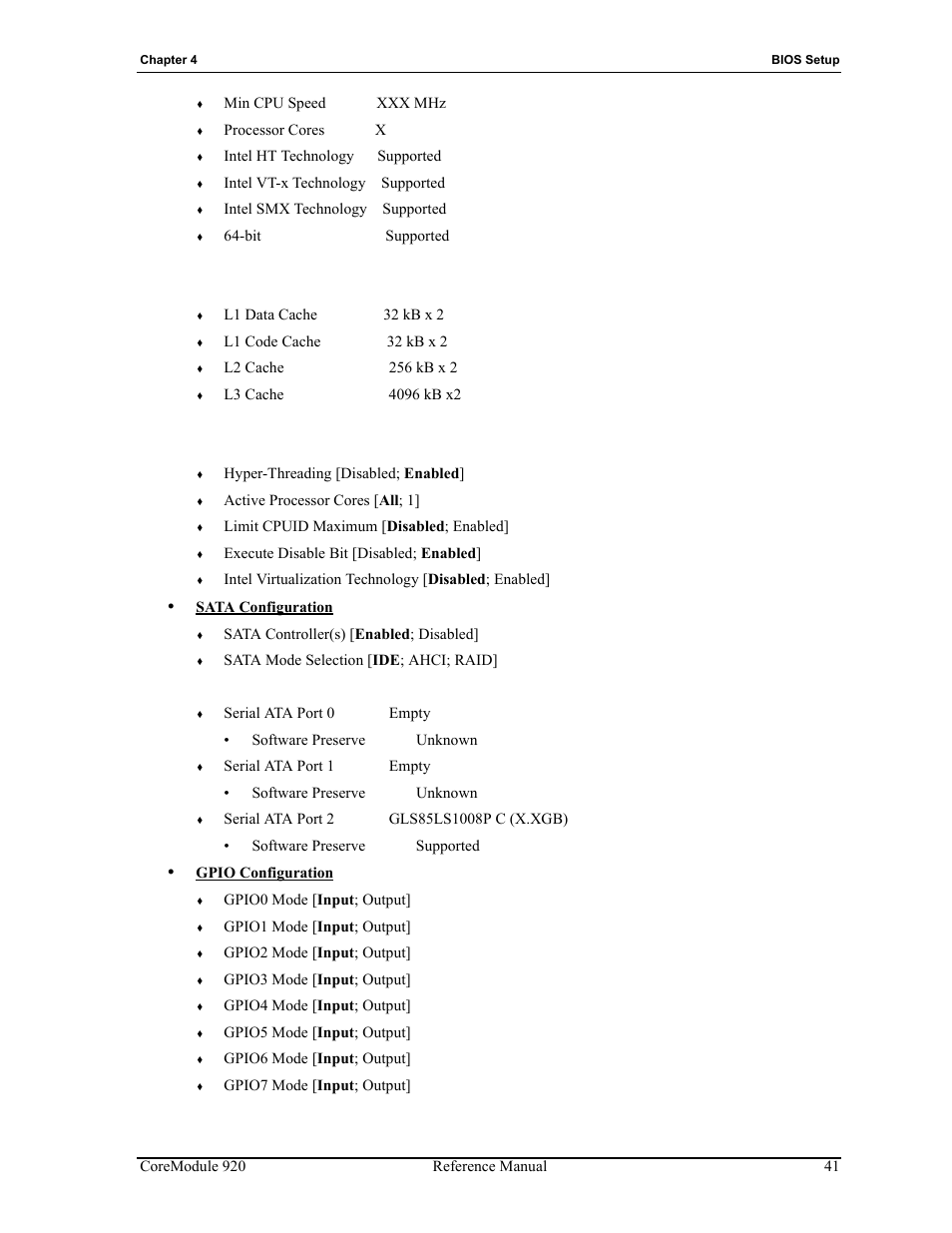 ADLINK CoreModule 920 User Manual | Page 47 / 64