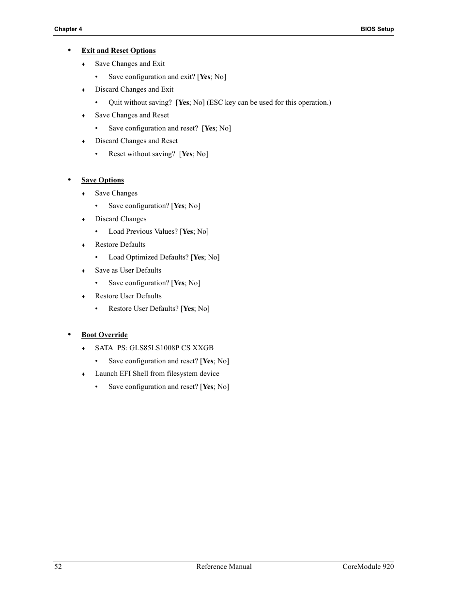 ADLINK CoreModule 920 User Manual | Page 58 / 64