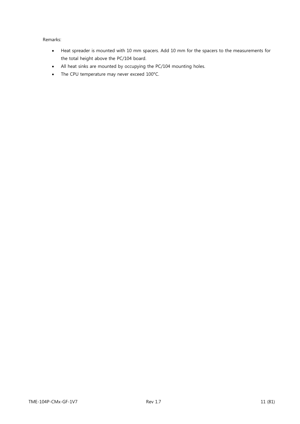 ADLINK CM3-GF User Manual | Page 19 / 93