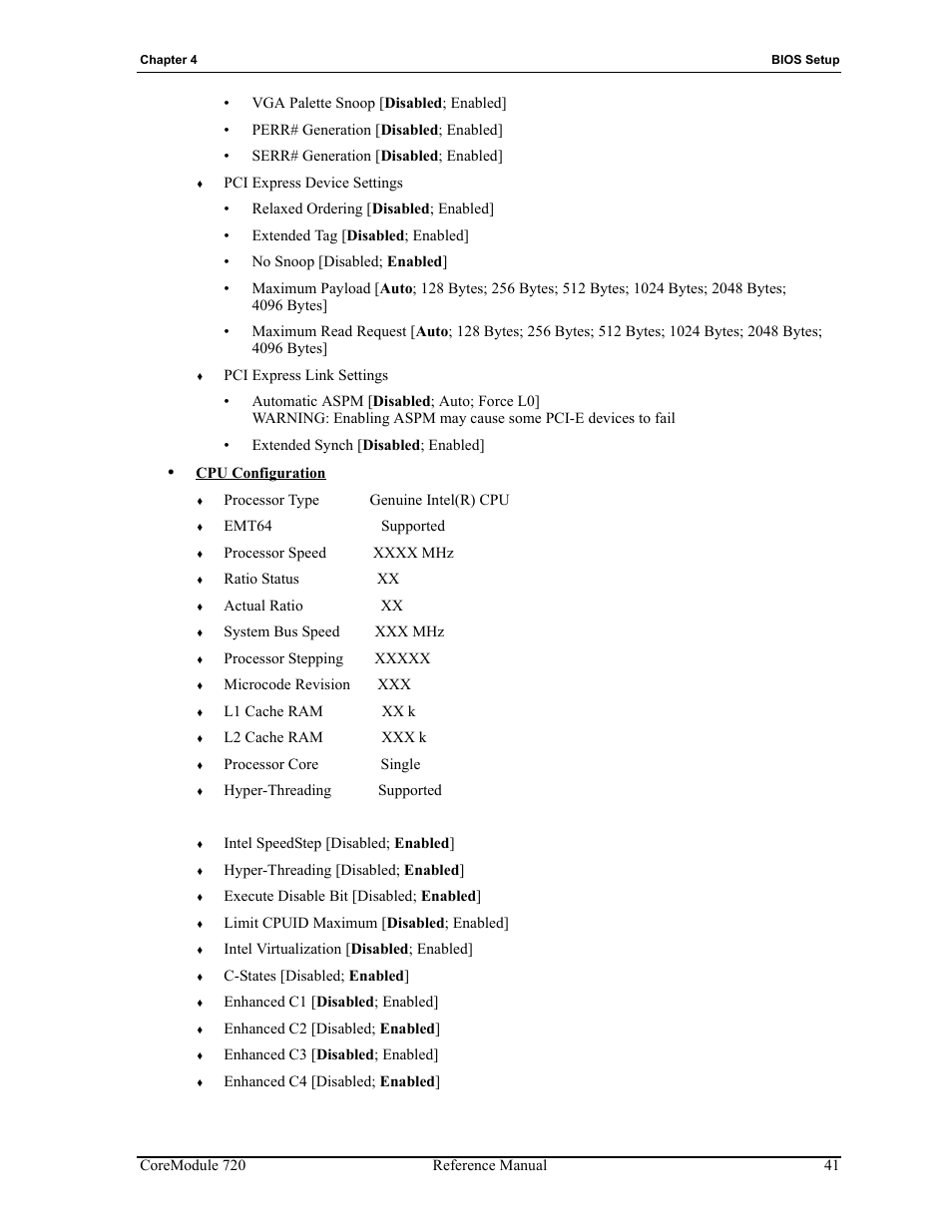 ADLINK CoreModule 720 User Manual | Page 47 / 62