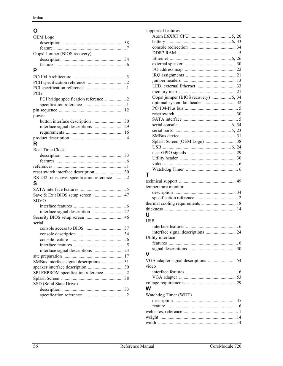 ADLINK CoreModule 720 User Manual | Page 62 / 62