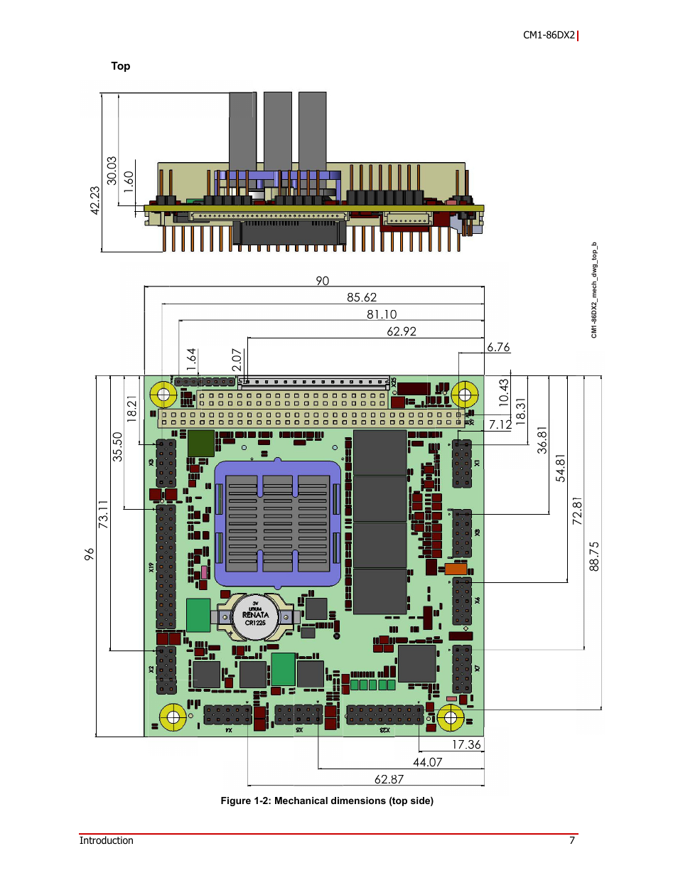 ADLINK CM1-86DX2 User Manual | Page 13 / 78