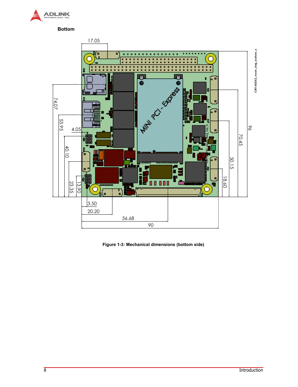 ADLINK CM1-86DX2 User Manual | Page 14 / 78