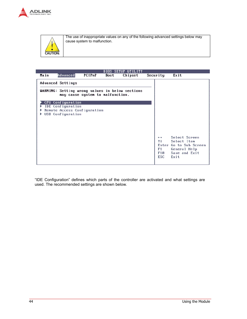 ADLINK CM1-86DX2 User Manual | Page 50 / 78