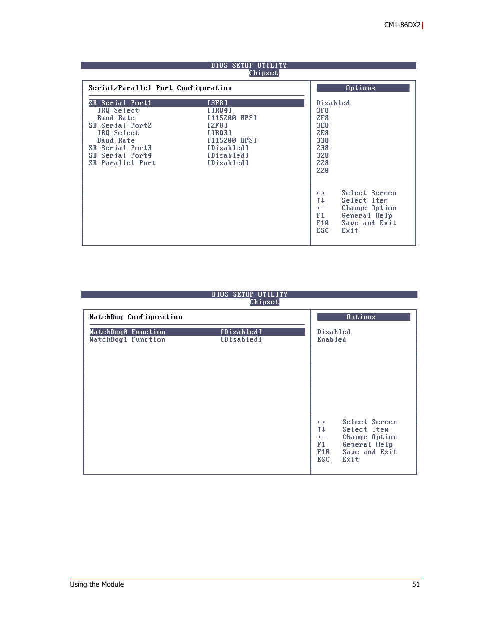 ADLINK CM1-86DX2 User Manual | Page 57 / 78