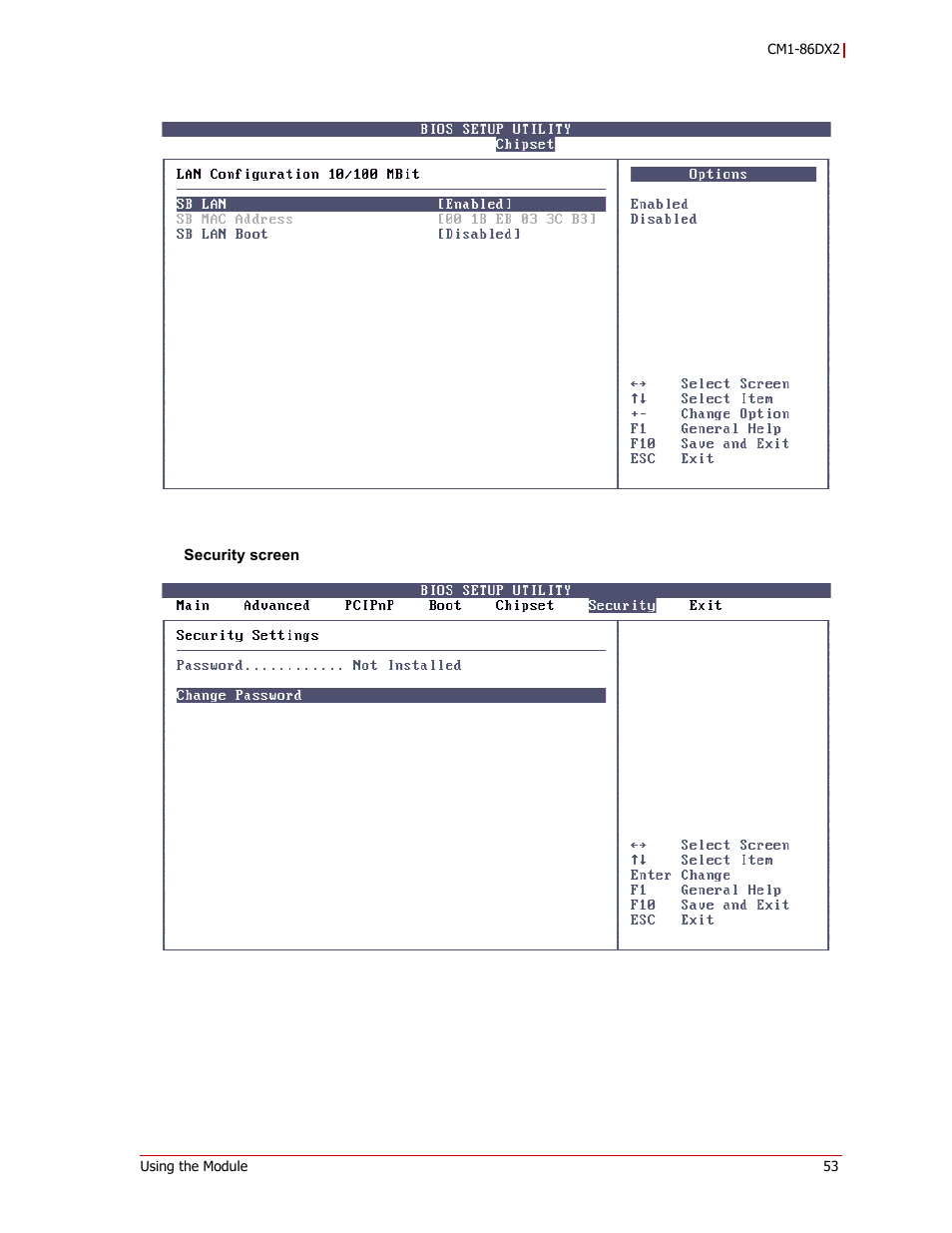 ADLINK CM1-86DX2 User Manual | Page 59 / 78