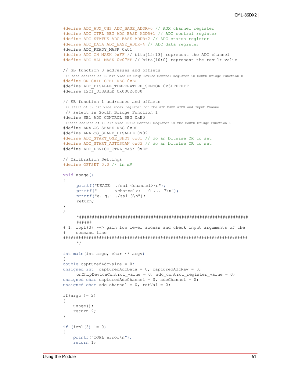 ADLINK CM1-86DX2 User Manual | Page 67 / 78