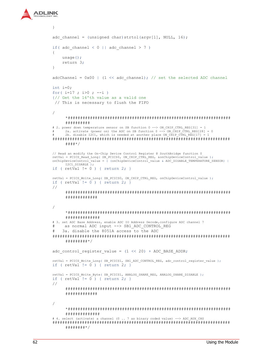 ADLINK CM1-86DX2 User Manual | Page 68 / 78