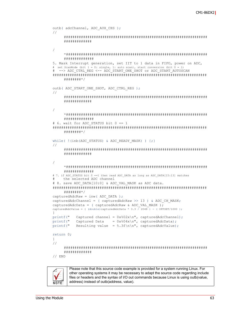ADLINK CM1-86DX2 User Manual | Page 69 / 78