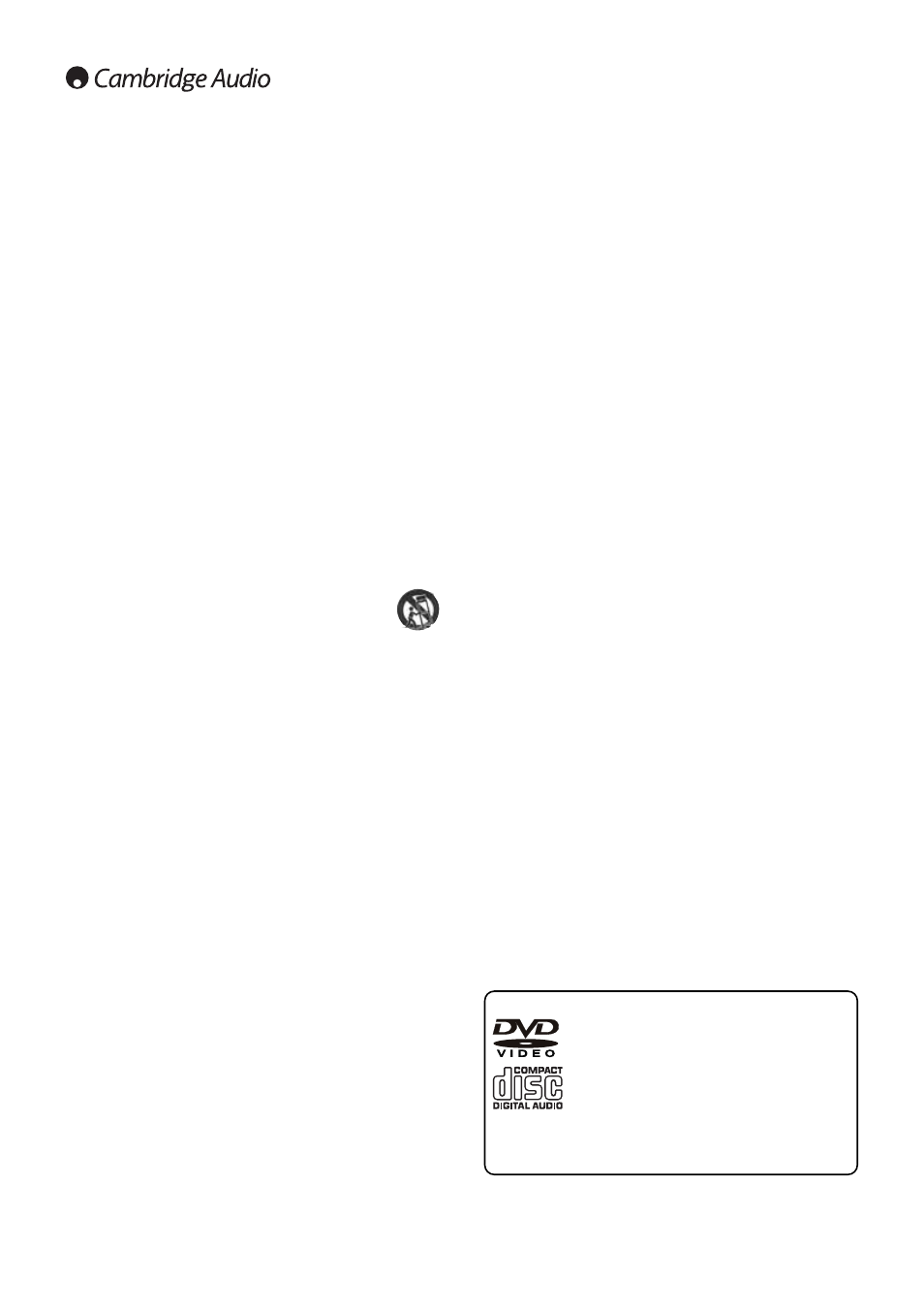 Important safety instructions, Power cord protection, Overloading | Lightning, Cleaning, Attachments, Servicing, Ventilation, Positioning, Grounding and polarisation | Cambridge Audio 540D V2 User Manual | Page 4 / 18